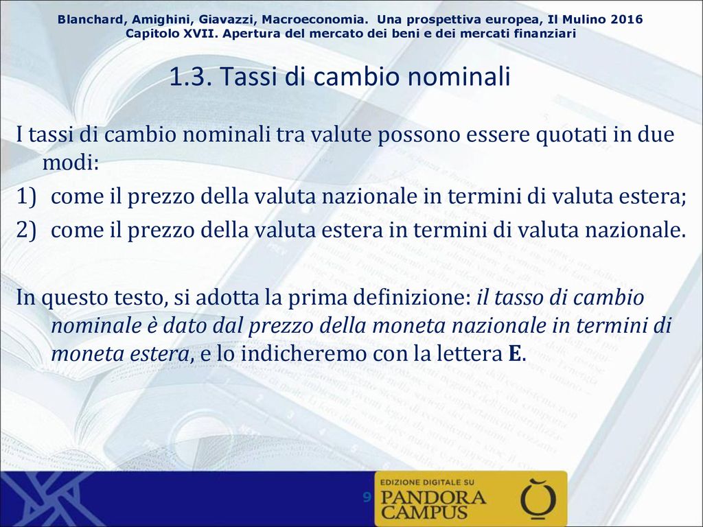 Apertura Del Mercato Dei Beni E Dei Mercati Finanziari Ppt Scaricare